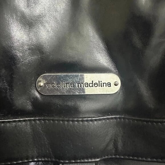 Adelina Madelina Diaper Bag & Wipes Case Large Black It's A Breeze Backpack - Picture 2 of 8